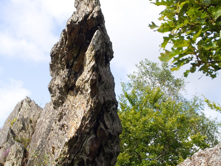 Barbelleyfelsen - einer der Höhepunkte der Tour