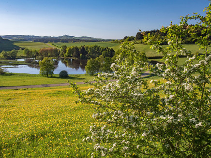 View of the maar crater