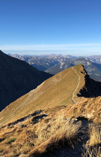 Start der Panoramawanderung