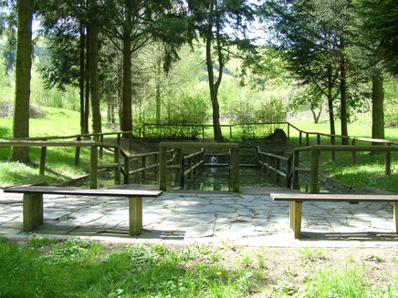 Wassertretbecken in Kesten