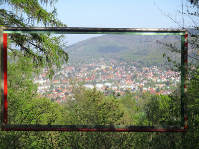 Ausblick vom Harzburger Fenster