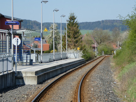 Bahnhof Schalkau Mitte