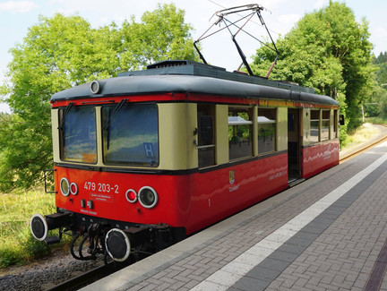 Bahnstation in Cursdorf