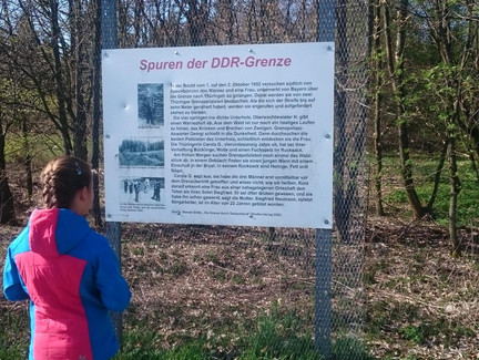 Interessante Spuren der DDR-Grenze