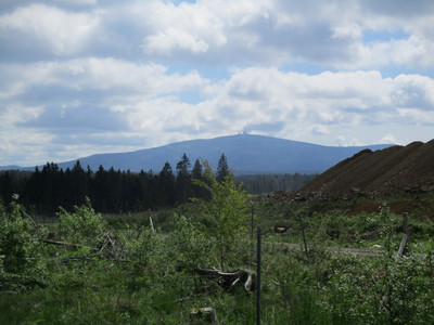 Aussicht zum Brocken