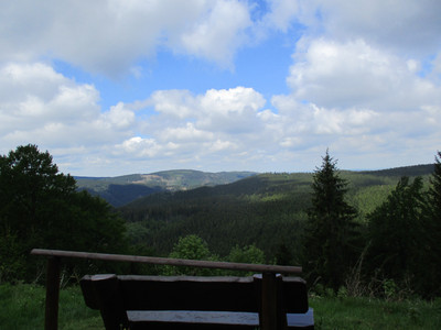 Aussicht in den Westharz
