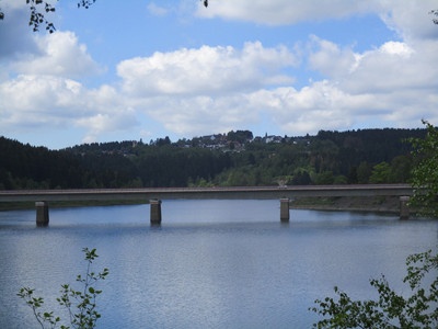 Okertalsperre mit Schulenberg
