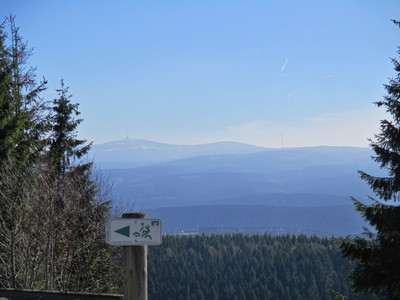 Aussicht von der Schalke zum Brocken