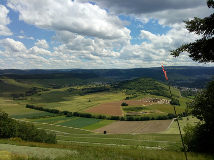 Paragliding take-off point