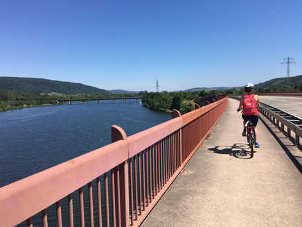 Überquerung der Saar