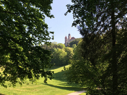Hofgarten Coburg | Blick auf Veste