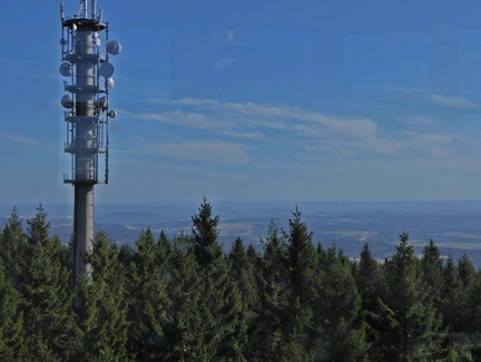 Sendemast auf dem Bleßberg