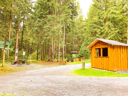 Heidehütte am Dreiherrnstein
