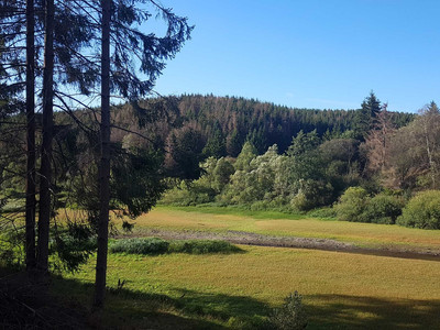 Circular route around the Königshütter Dam