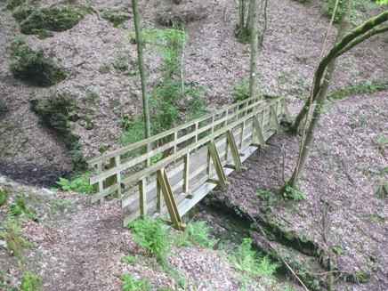 Bridge over the Kluckerter Bach
