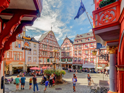 Marktplatz in Bernkastel-Kues