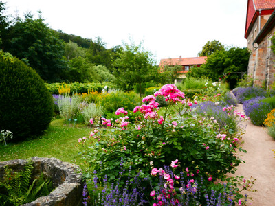 Herb Garden Monastery Michaelstein