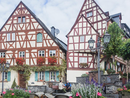 Mittelalterlicher Marktplatz in Zeltingen