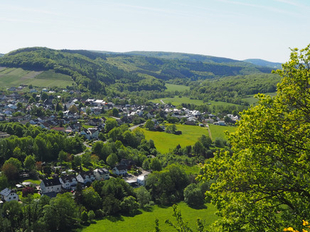 Ausblick auf Maring-Noviand