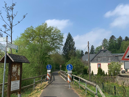 Weg in der Nähe des Kloster Machern