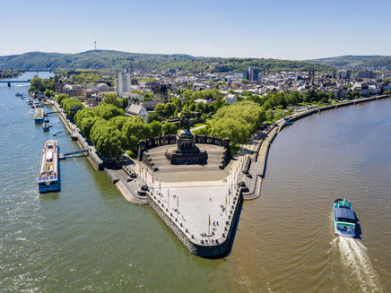 Luftbild Deutsches Eck