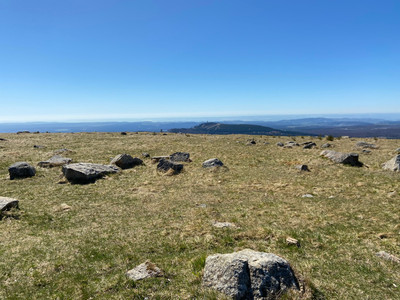 View from the Brocken to the south