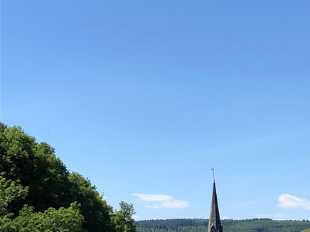 Blick auf die Klause