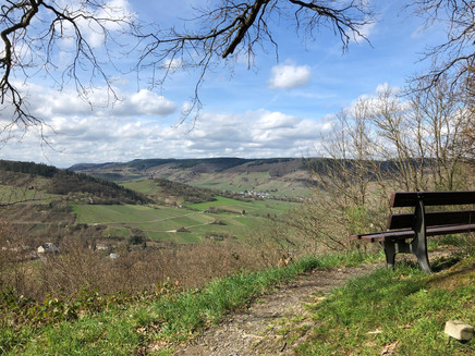 ...und wieder abwärts