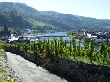 ...und moselaufwärts mit Bernkastel und Kues