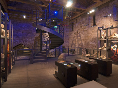 Kloster Walkenried view into the exhibition