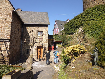 Im Innern von Burg Thurant