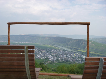 lie down and enjoy the panorama: Moselkino