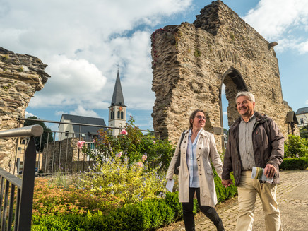 Besichtigung des Römer-Kastells in Boppard