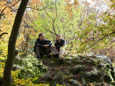 Near Riveris at the Langenstein