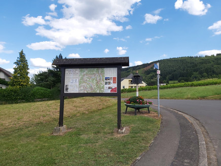 Infoschild Römische Spuren