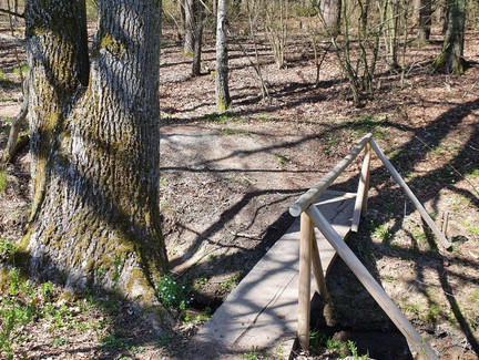Steg über den Krebsbach am Pfaffenberg