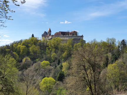 Blick auf die Veste-Coburg auch Fränkische Krone genannt