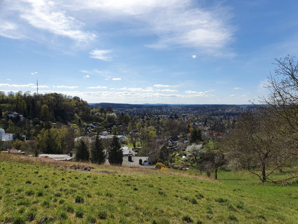 Eckardtsturm mit Blick auf Coburg