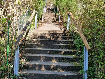92 Stufen auf dem Weg zum Eckardtsturm