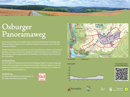 Infotafel Osburger Panoramaweg