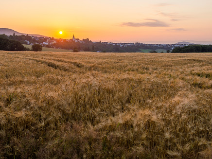 Sonnenaufgang über Obermendig