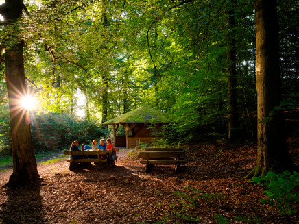Rast an der Moosdachhütte