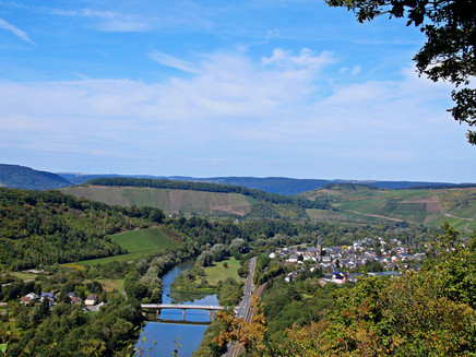View of the Saartal Valley