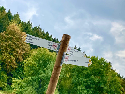 Ausschilderung der Ameisenschleife