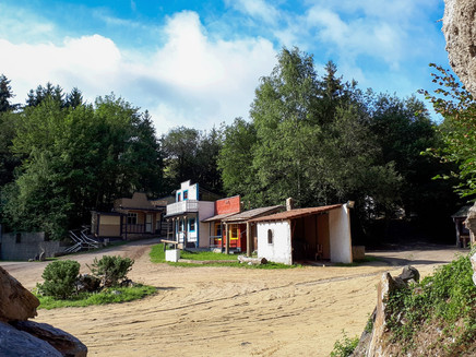 Freilichtbühne der Karl-May-Festspiele in Pluwig