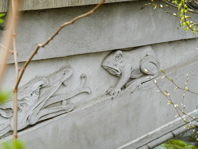 Detail at Itschensteg (bridge over the Bode)