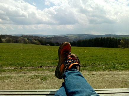 Enjoy the view from the sensory lounger