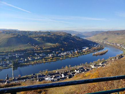 View of Zell-Kaimt and Zell-Merl