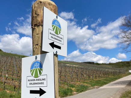 Signage along the route