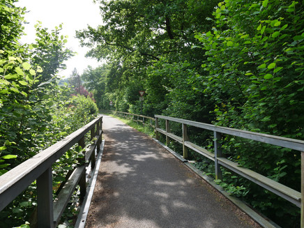 Route section near Maring-Noviand